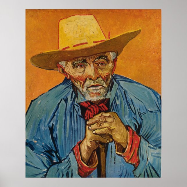 Affiche Le vieux paysan de Van Gogh (Patience Escalier) 18 (Devant)