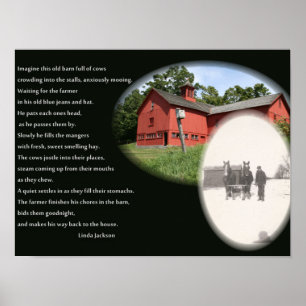 Affiche Le vieux poème des agriculteurs