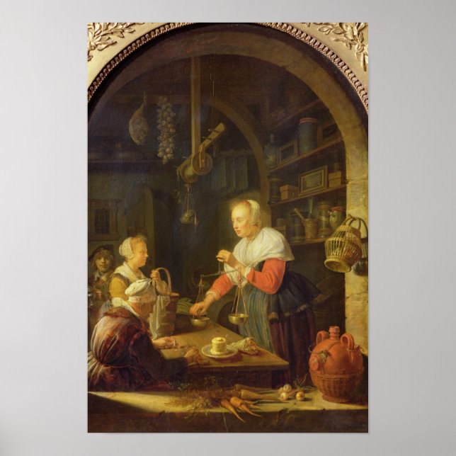 Affiche Le Village Grocer, 1647 (Devant)