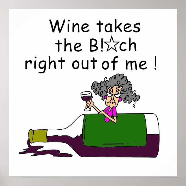 Affiche Le Vin M'A Mélangé (Devant)