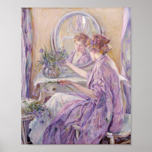 Affiche Le Violet Kimono | Robert Reid (Devant)