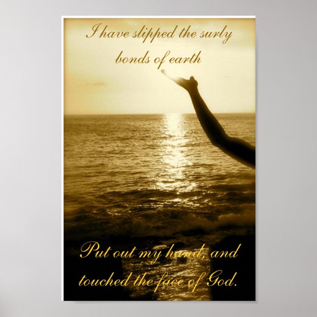 Affiche Le visage de Dieu (Devant)