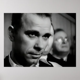 AFFICHE LE VISAGE DE DILLINGER 1933