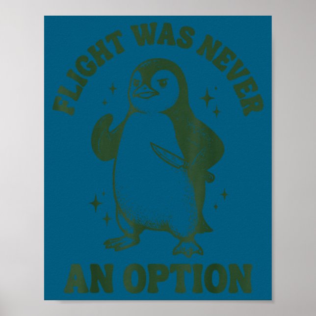 Affiche Le vol n'était jamais une option  (Devant)