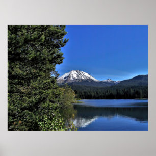 Affiche Le volcan Lassen