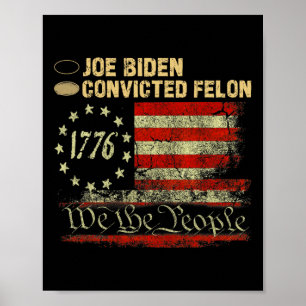 Affiche Le Vote Sur Papier Pour Trump