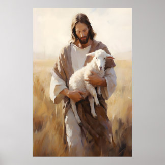 Affiche Le Voyage à la Maison Le Bon Berger Art Biblique C