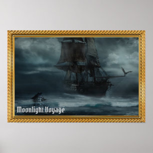Affiche Le Voyage au Clair de Lune