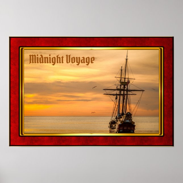 Affiche Le Voyage au Lever du Soleil (Devant)