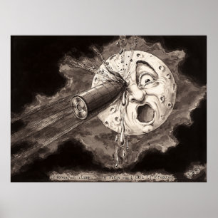 Affiche Le voyage dans la lune (1902)