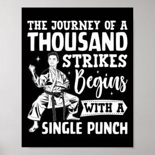 Affiche Le Voyage D'Un Mille Grèves Commence Par Un Si