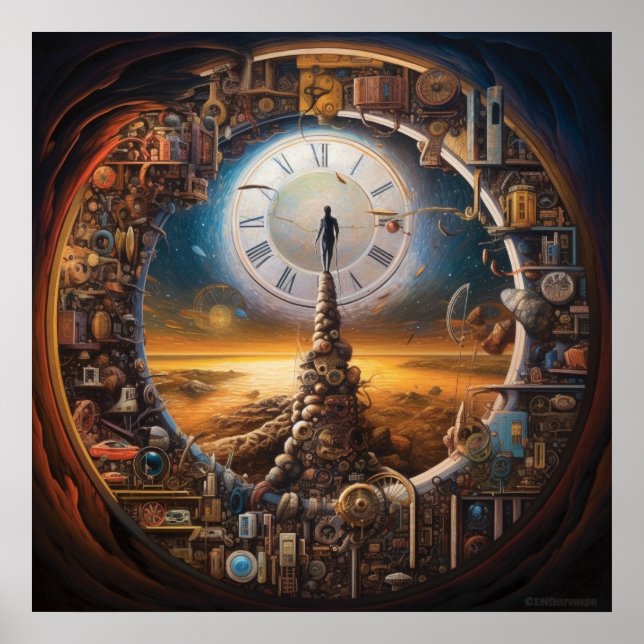 Affiche Le voyageur du temps (Devant)