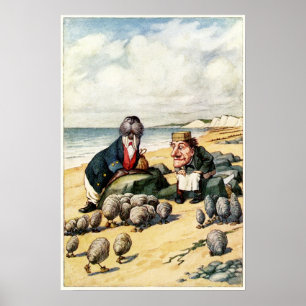 Affiche Le Walrus et le charpentier