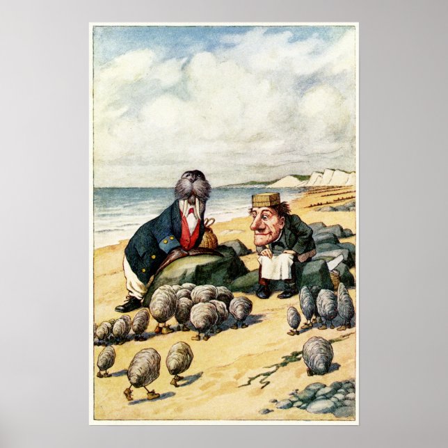 Affiche Le Walrus et le charpentier (Devant)