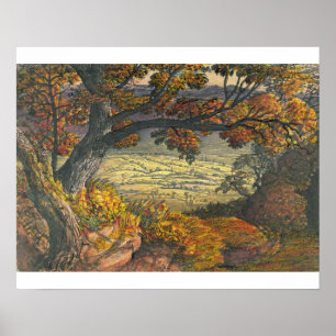 Affiche Le Weald de Kent, c.1827-28 (la semaine et gouache