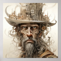 Le Whimsy de Mad Hatter : Portrait du Casquette ex