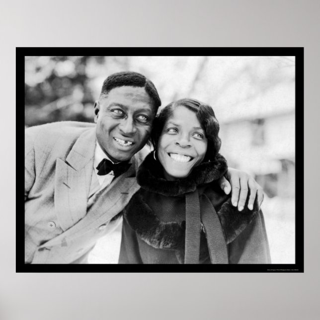 Affiche Leadbelly & Martha Ledbetter 1935 (Devant)