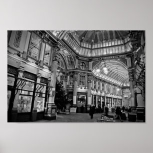 Affiche Leadenhall Market City Londres Angleterre Royaume-