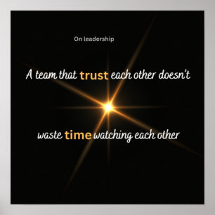 Affiche Leadership