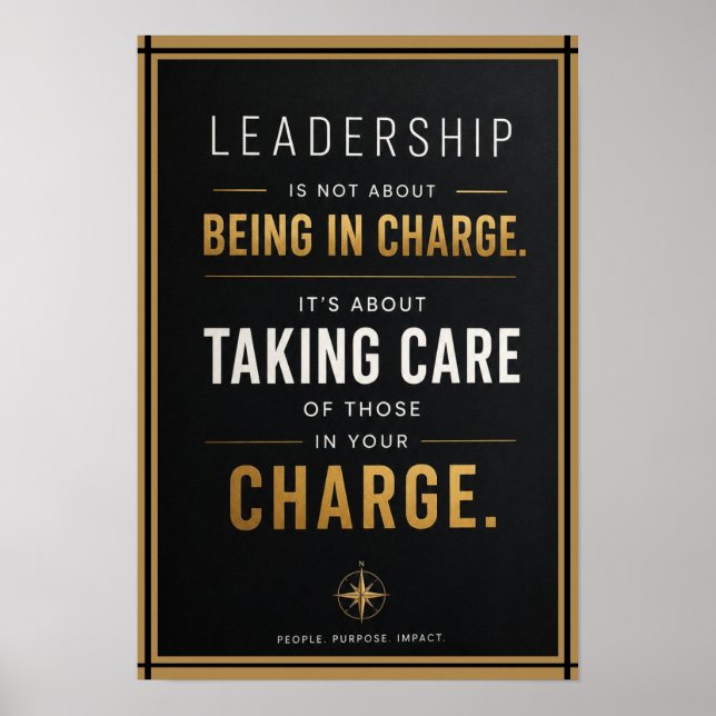 Affiche Leadership (Devant)