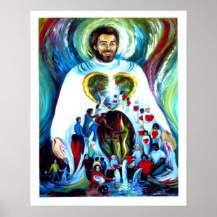 Affiche L'eau vivante