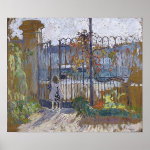 Affiche Lebasque - Nono Près Des Portes Du Jardin À Lagny