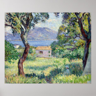 Affiche Lebasque - Vue D'Esterel 1907