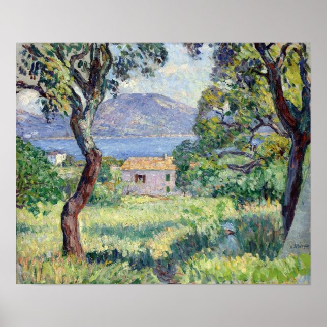 Affiche Lebasque - Vue D'Esterel 1907 (Devant)