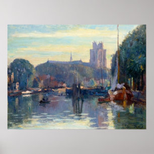 Affiche Lebourg - Cathédrale De Dordrecht