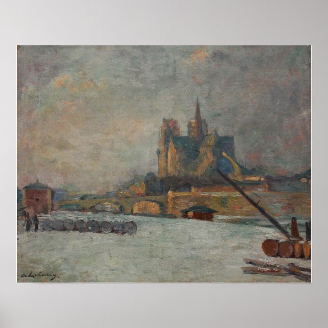 Affiche Lebourg - Notre-Dame (Devant)