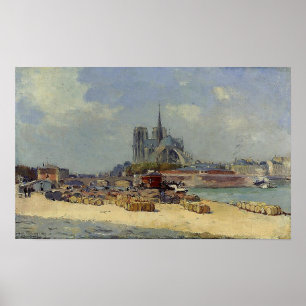 Affiche Lebourg - Notre Dame Paris 1897