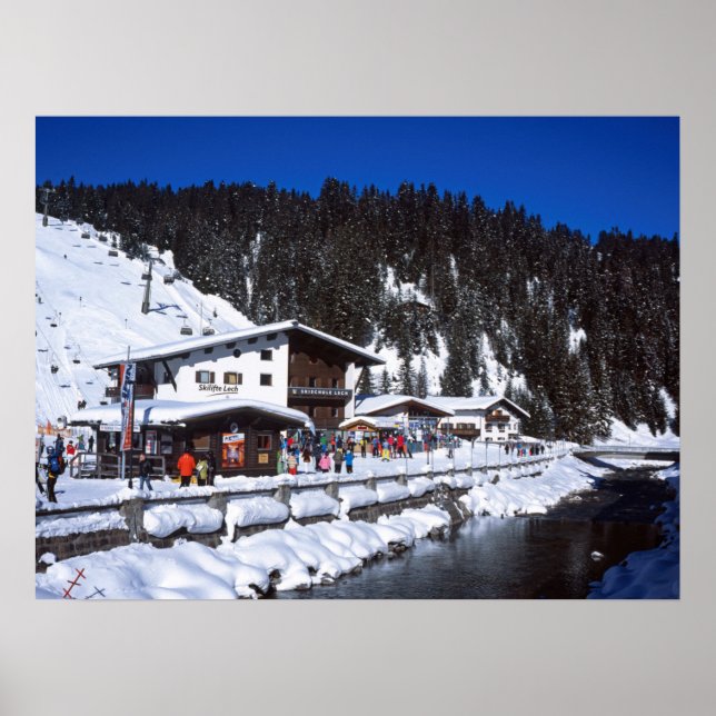 Affiche Lech Austria Winter Holiday Card (Devant)