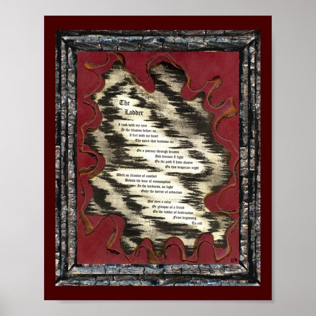 Affiche L'échelle (Devant)