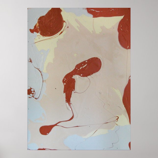 Affiche Lèchement grillé de marshmallow (Devant)