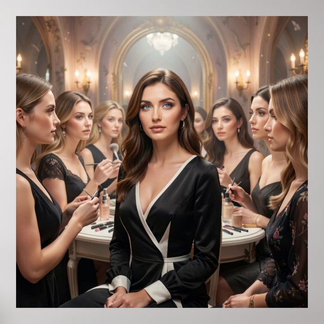 Affiche L'Éclat de l'Heure Dorée de la Muse Balkan (Devant)