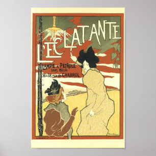Affiche Le'Clatante Publicité Vintage
