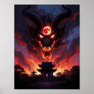 Affiche L'éclipse infernale