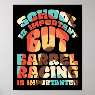 Affiche L'École Est Importante, Mais La Course Rrel Est Im