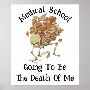 Affiche L'École Médicale Va Être La Mort De Moi