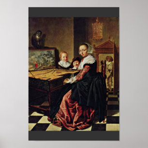 Affiche Leçon De Musique De Molenaer Jan Miense (Best Qual