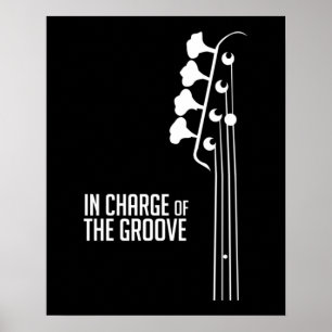 Affiche Lecteur de basse en charge du Groove