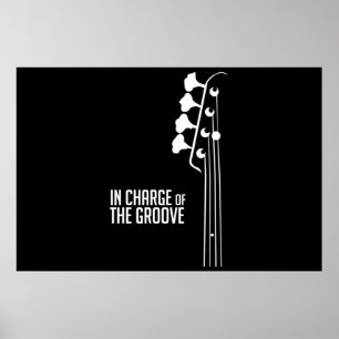 Affiche Lecteur de basse en charge du Groove