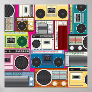 Affiche Lecteur de cassettes