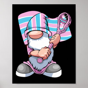 Affiche Lecteur de crosse transgenre Lgbt-q Gnome Trans Pr