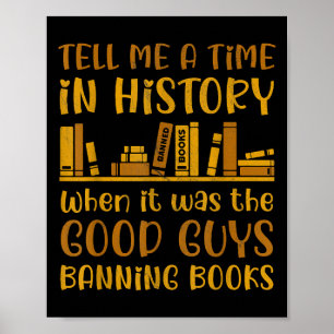 Affiche Lecteur de livres interdits Lit des livres interdi