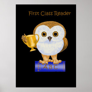 Affiche Lecteur de première classe