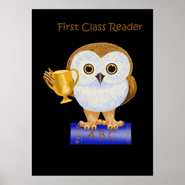 Affiche Lecteur de première classe (Devant)