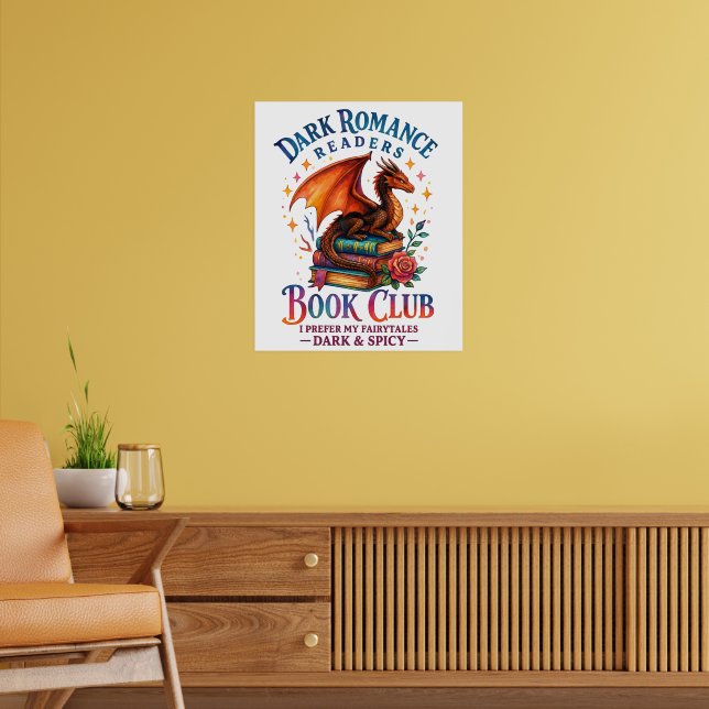 Affiche Lecteurs de romance sombre... (Salon 2)