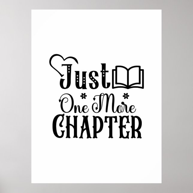 Affiche Lecture Art Juste Un Autre Chapitre (Devant)