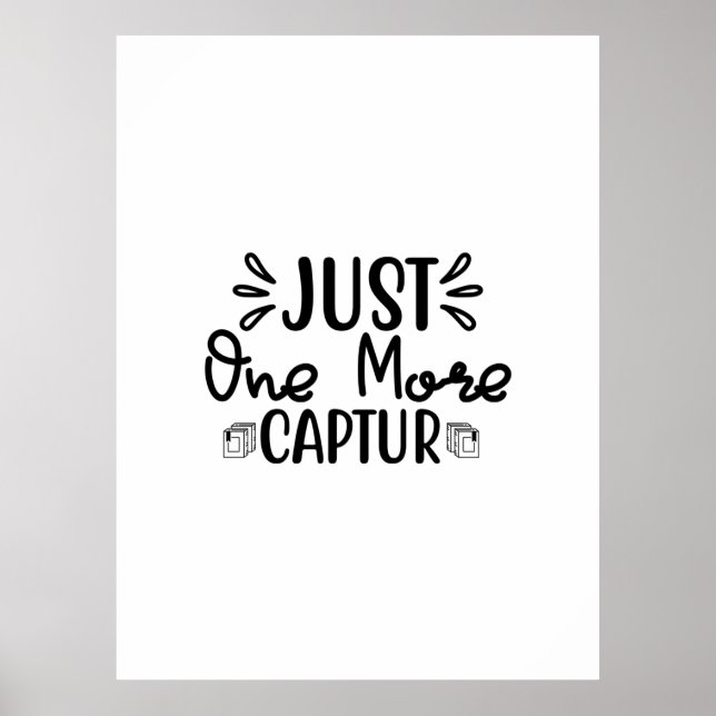Affiche Lecture Art Juste Un Captur De Plus (Devant)